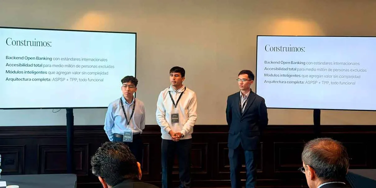 Estudiantes de la BUAP crean solución para que Pymes midan huella de carbono y ganan Hackathon SPEI Banxico 2025