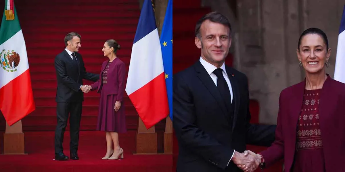 Macron y Sheinbaum acuerdan fortalecer vínculos en economía, seguridad y derechos humanos