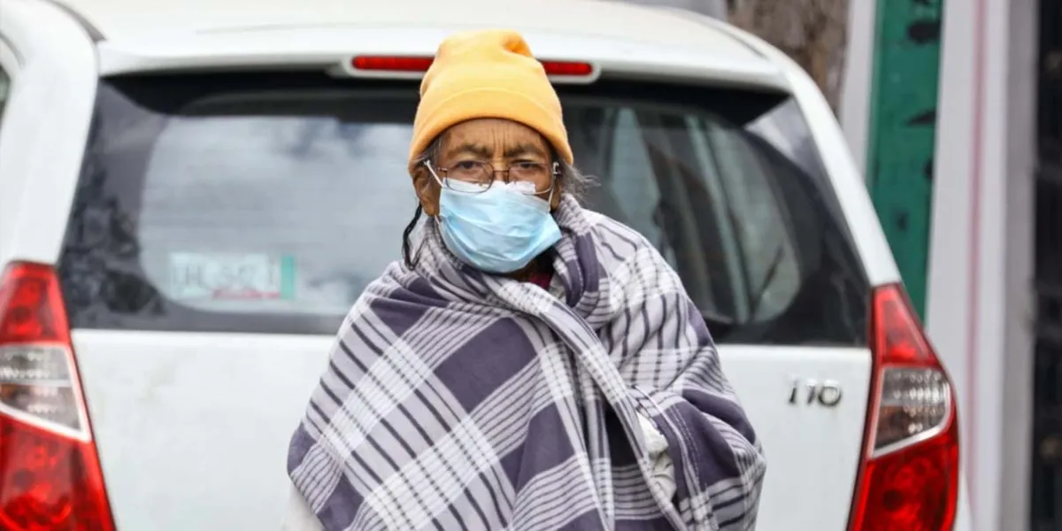 Frente frío 14 causará lluvias, viento y temperaturas bajo cero en Puebla