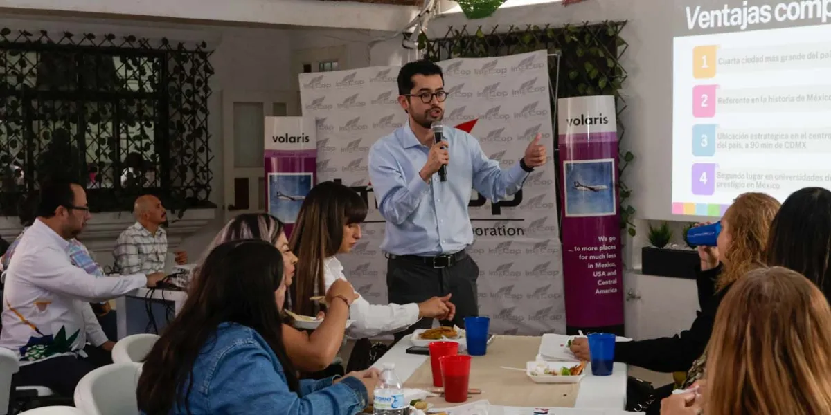 Gastronomía, patrimonio y conectividad: Puebla se promociona en Guadalajara para atraer visitantes