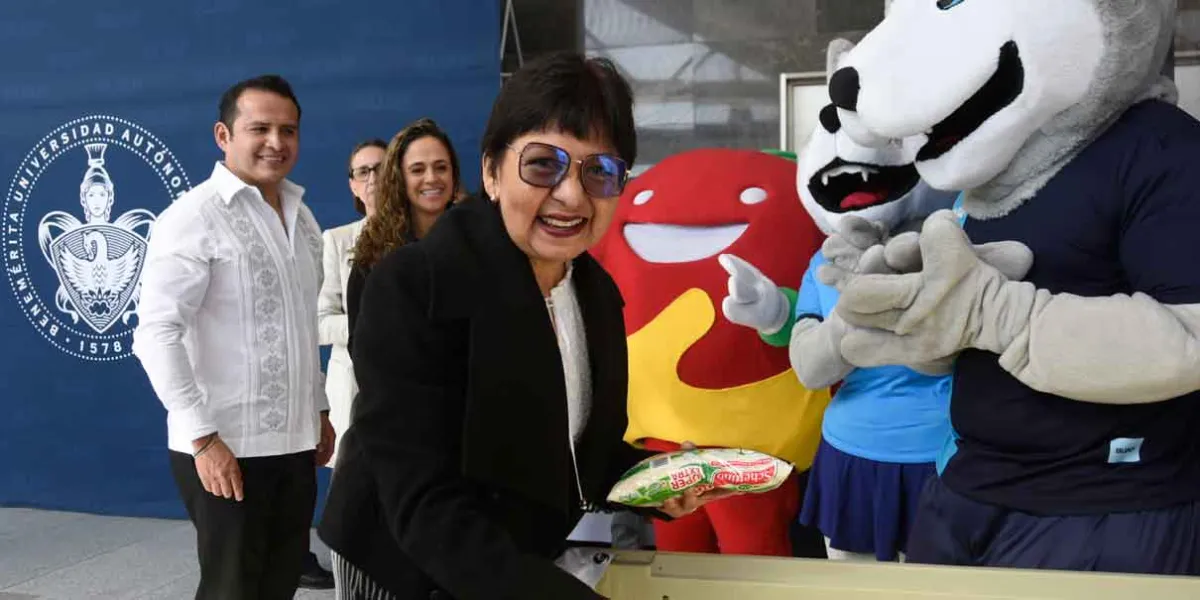 La BUAP inicia la campaña "Échale los kilos, donación de arroz y frijol 2025"