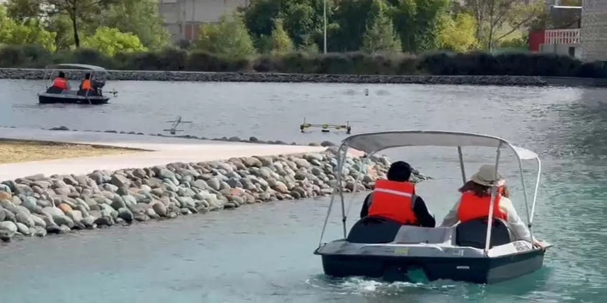 Lago del CIS estrena paseos en lancha gratuitos para familias poblanas