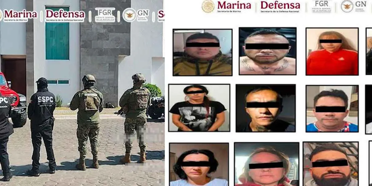 Operativo interinstitucional permite golpear a una célula delictiva: 15 detenidos