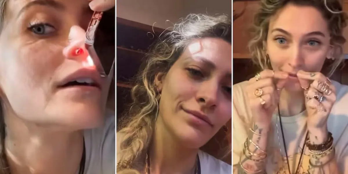 Paris Jackson muestra las secuelas de su adicción y lanza un mensaje de prevención contra las drogas