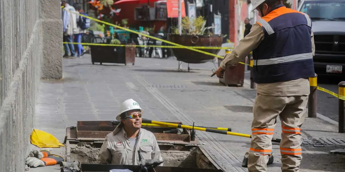 Apagones en bulevar Carmelitas y el centro histórico por robo de cable