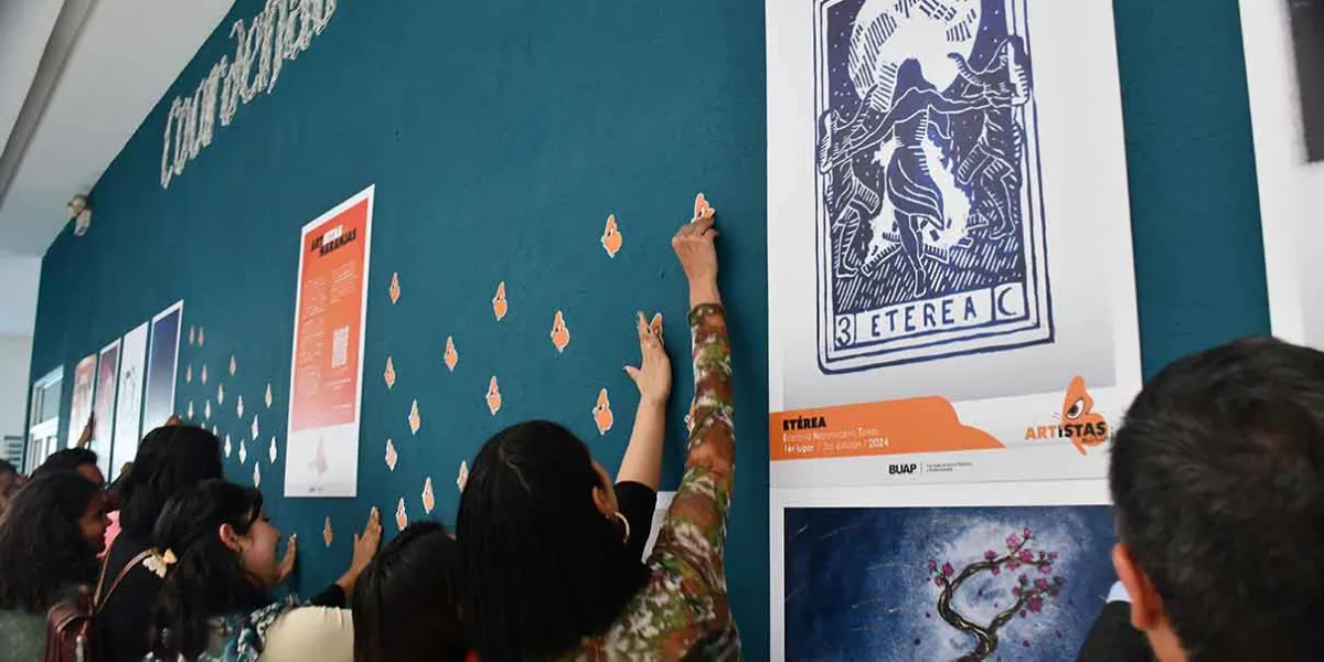 “Artistas Naranjas” reúne literatura, arte y realidad aumentada en la BUAP