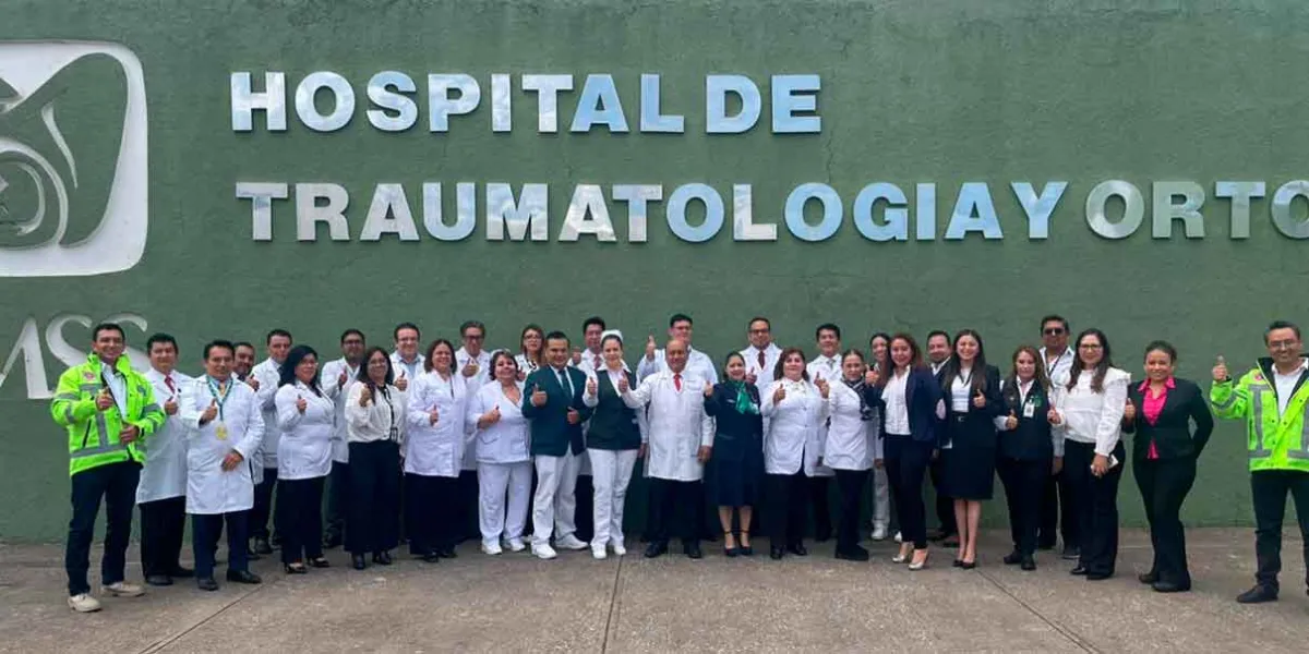 El IMSS Ortopedia celebró 37 años de atención médica a pacientes de Puebla, Tlaxcala y Oaxaca