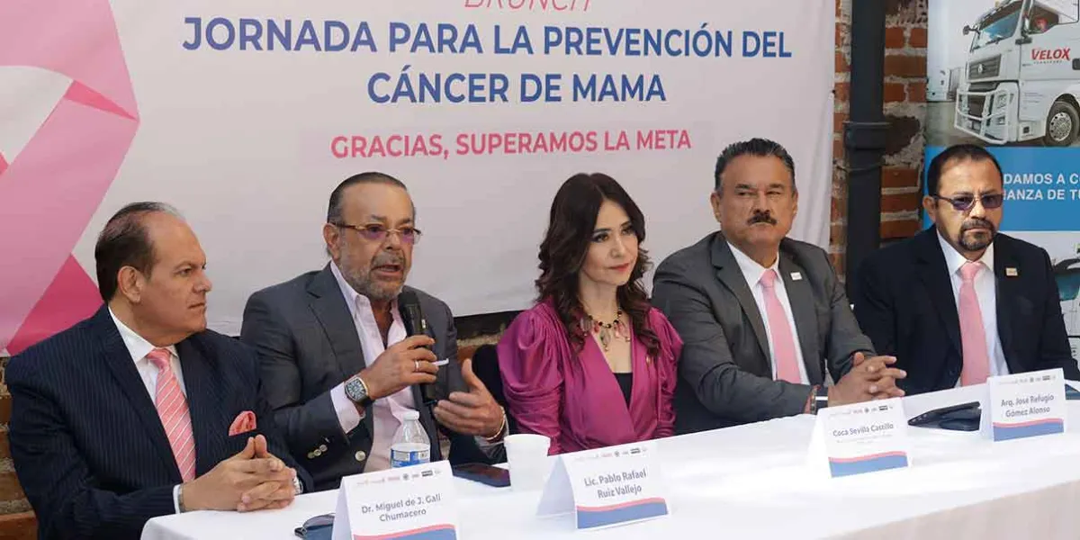 Cáritas Puebla y Club Rotario logran exitosa jornada de prevención de cáncer de mama para mujeres de bajos recursos