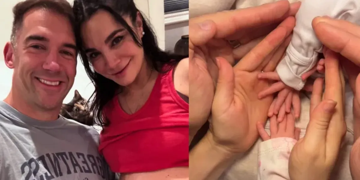 Martha Higareda conmueve al anunciar el nacimiento de sus gemelas con un emotivo reel