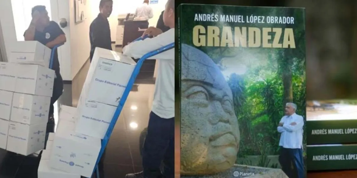 Adán Augusto regala miles de libros de AMLO y dice no saber cuánto pagó