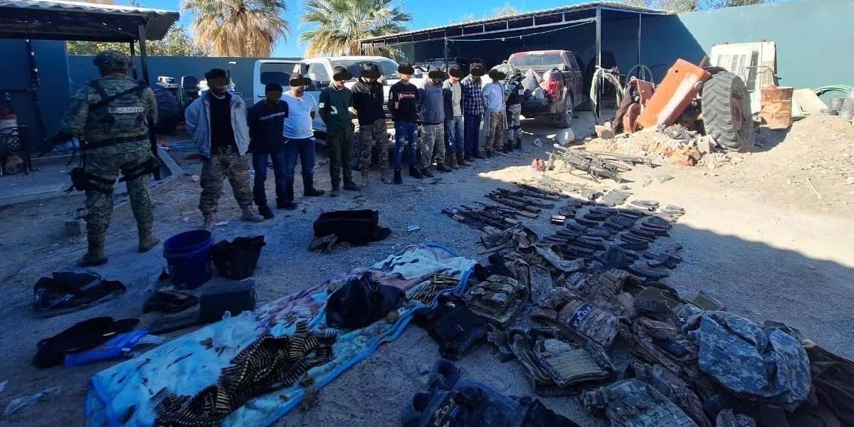 Cae célula criminal en Chihuahua: detienen a “02” y aseguran arsenal en Aldama