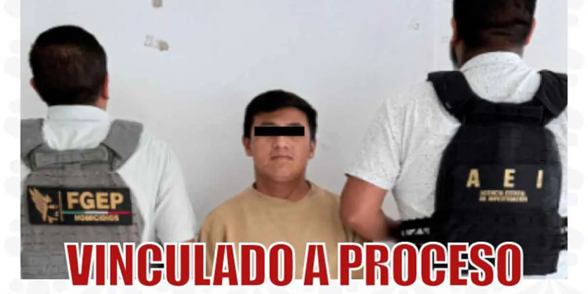 Vinculan a proceso a Juan N. por homicidio y tentativa de homicidio en Puebla