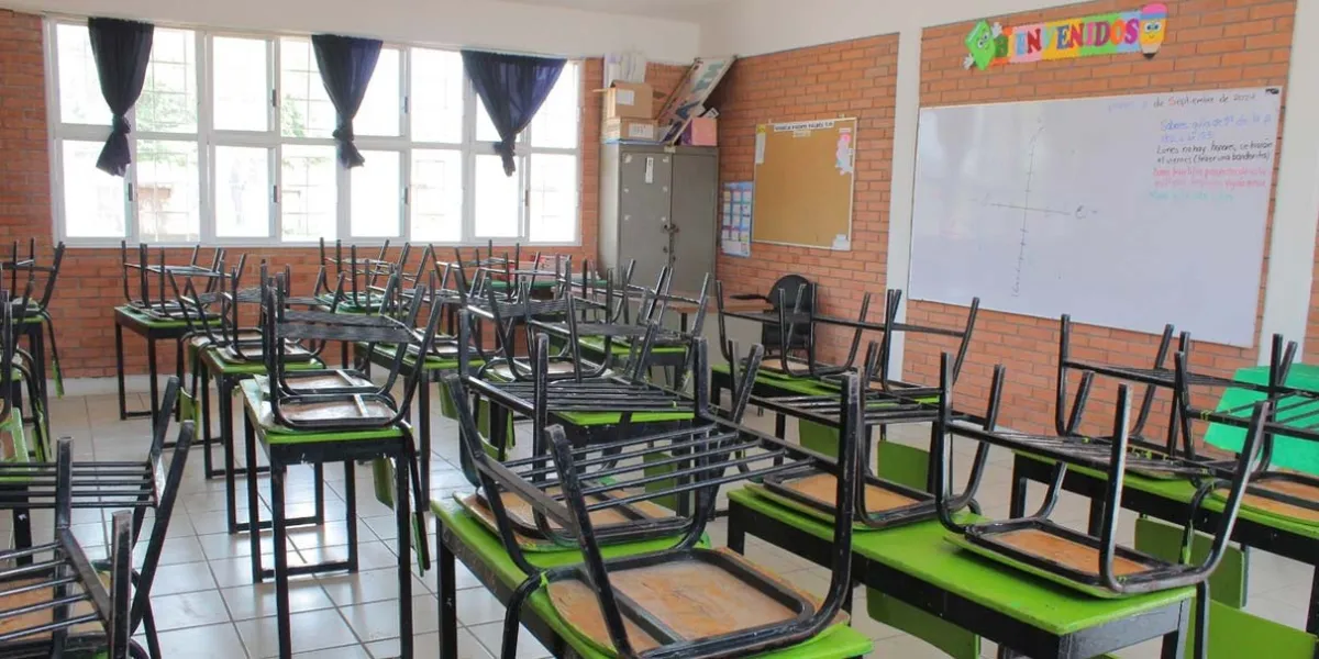 Este lunes se SUSPENDEN clases en 5 mil 836 escuelas poblanas por el frío