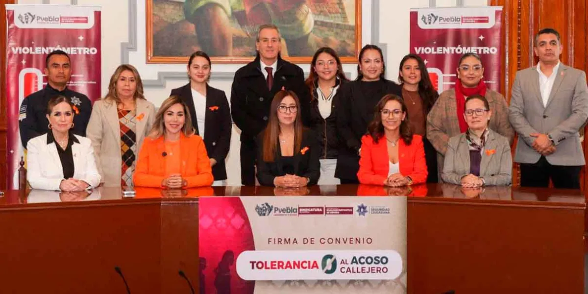 Fortalece Pepe Chedraui espacios seguros para niñas, adolescentes y mujeres con firma de convenio "Tolerancia Cero al Acoso Callejero"