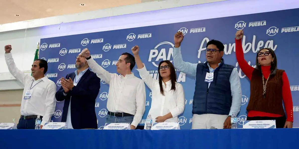 Gaby Ruiz encabeza la dirigencia del PAN en Puebla tras repetición de proceso interno
