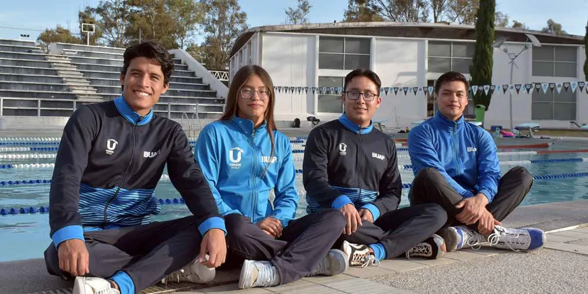 BUAP obtiene cuatro pases al Nacional de Curso Corto tras destacar en el Estatal de Natación